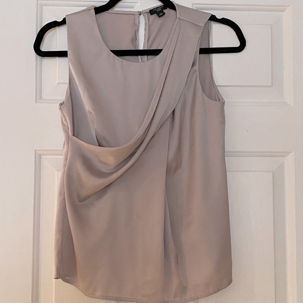 Ann Taylor sleeveless blouse